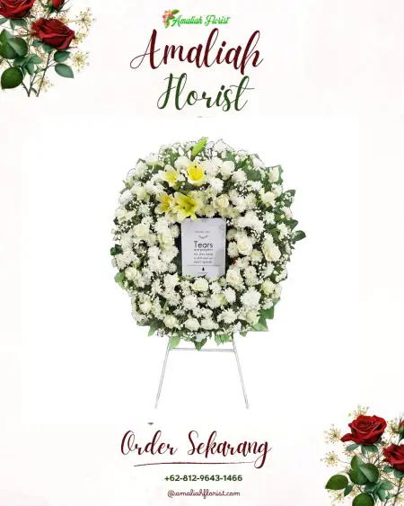 Krans Bunga Duka Kelapian